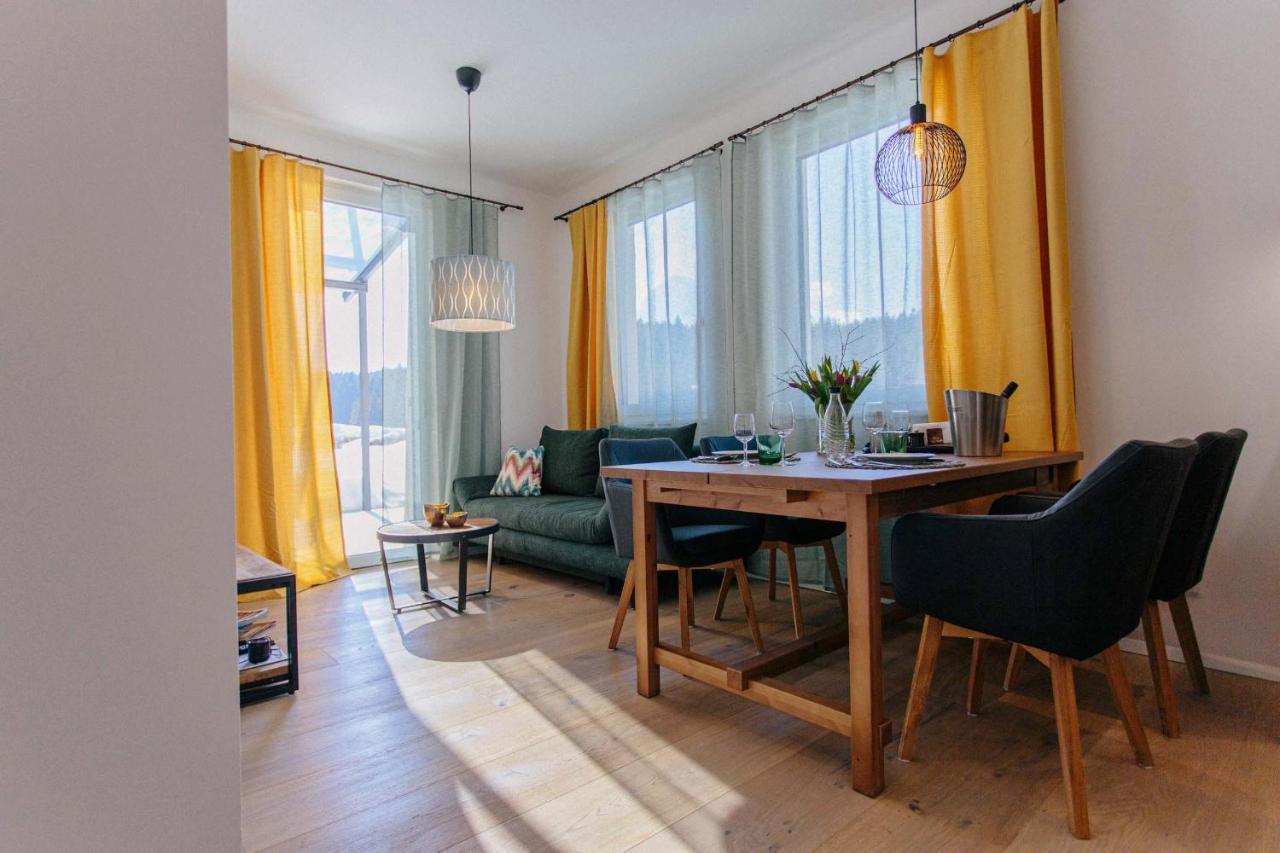 Forellenhof Appartements & Grossmutters Bungalow Leutasch Luaran gambar