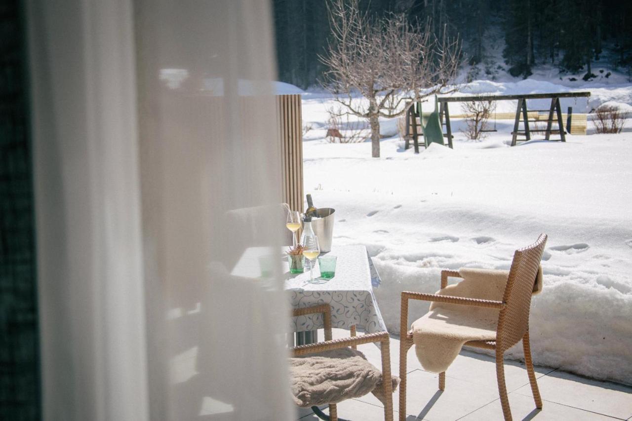 Forellenhof Appartements & Grossmutters Bungalow Leutasch Luaran gambar