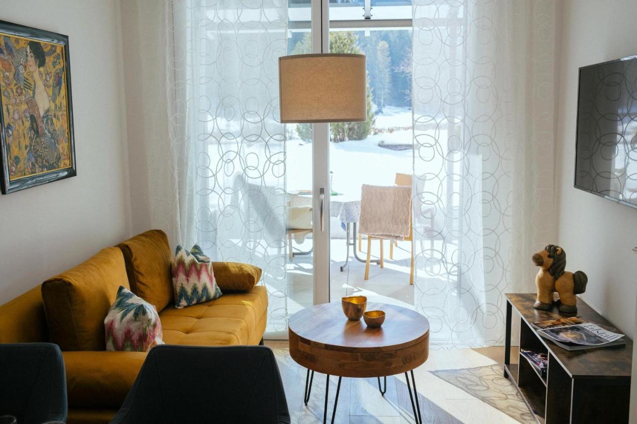 Forellenhof Appartements & Grossmutters Bungalow Leutasch Luaran gambar