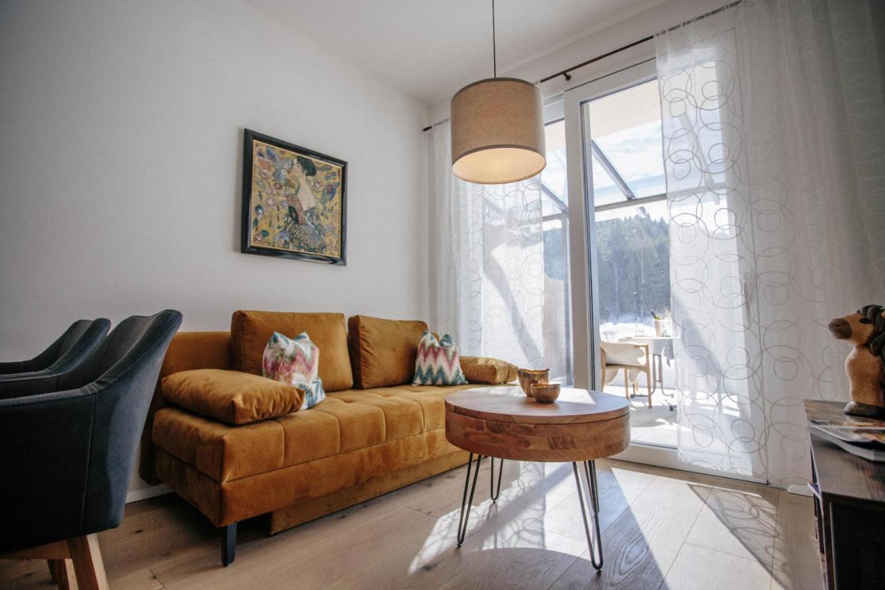 Forellenhof Appartements & Grossmutters Bungalow Leutasch Luaran gambar