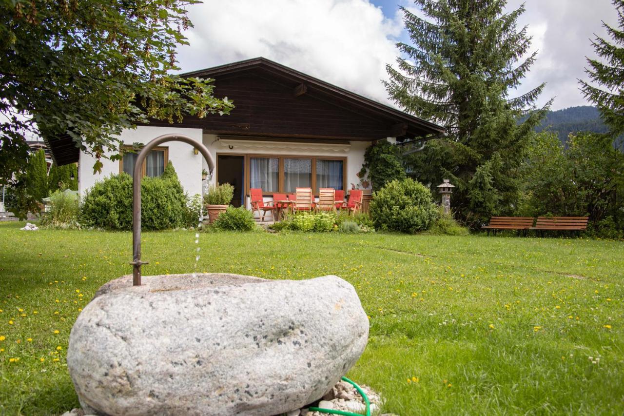 Forellenhof Appartements & Grossmutters Bungalow Leutasch Luaran gambar