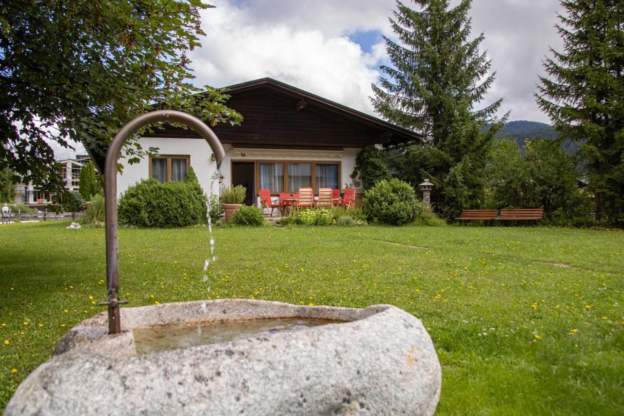 Forellenhof Appartements & Grossmutters Bungalow Leutasch Luaran gambar